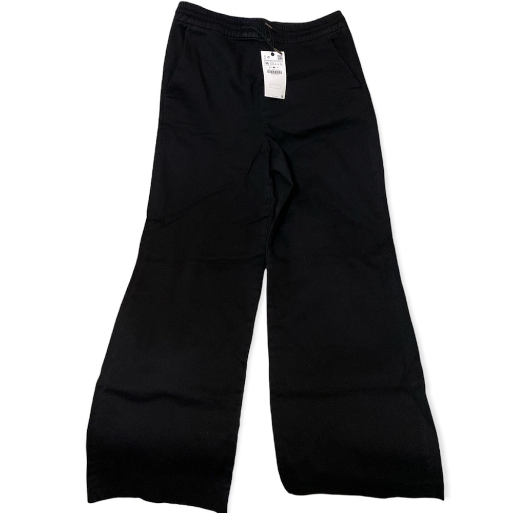 Zara wide leg stretch pants
